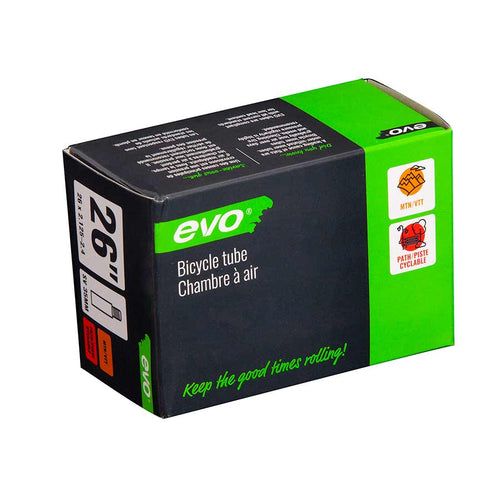 EVO  SCHRADER VALVE BICYCLE TUBES